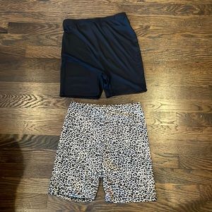 SHEIN BIKE SHORTS (set of 2)